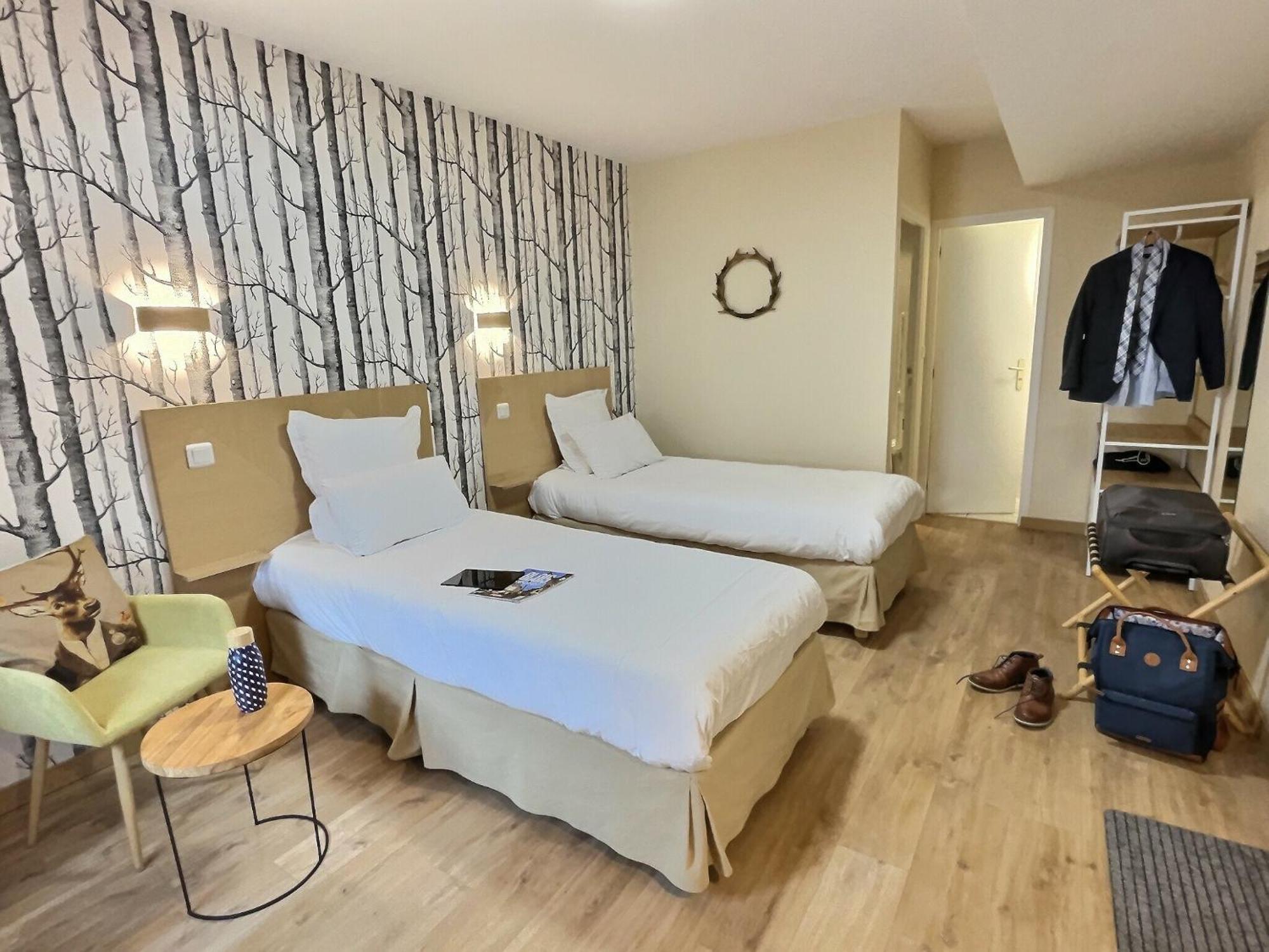 Logis Hotel Du Cygne ブラシュー 部屋 写真